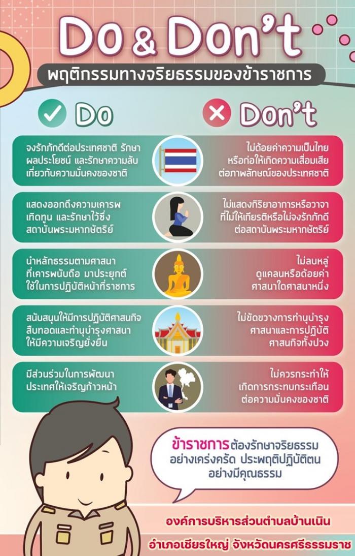 แนวปฏิบัติ DO & DONT