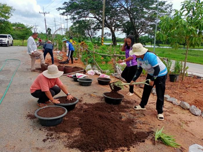 โครงการ 1 อปท. 1 สวนสมุนไพร เฉลิมพระเกียรติ พระบาทสมเด็จพระเจ้าอยู่หัวเนื่องในโอกาสวันเฉลิมพระชนมพรรษา 28 กรกฎาคม 2566